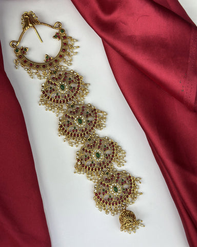 Choti Jadai Billai Traditional Bridal Hair Accessories JH6010