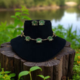 Graceful Lotus Design Necklace Elegant And Symbolic Statement Piece