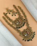 Exclusive Gold Plated Kemps Stone Combo Jewellery Set JH5757
