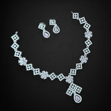 Sparkling AD Stone Premium Quality Necklace JH7155