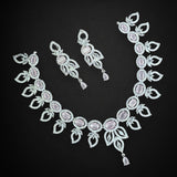 Sparkling AD Stone Premium Quality Necklace JH7003