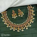 Elegant Gold Plated AD Stone Premium Quality Necklace JH4187