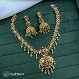 Opulent Layered Necklace with Kemp and AD Stones Premium Collection