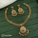 Luxury Look Temple Design Necklace Premium Gold Finish Collection