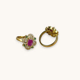 Gorgeous And Beautiful Antique Gold Finish Adjustable Finger Ring JH1442