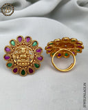 Gorgeous And Beautiful Antique Gold Finish Adjustable Finger Ring JH1462