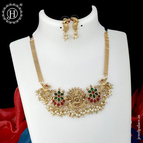 Elegant Gold Plated Floral Chic Set JH1698