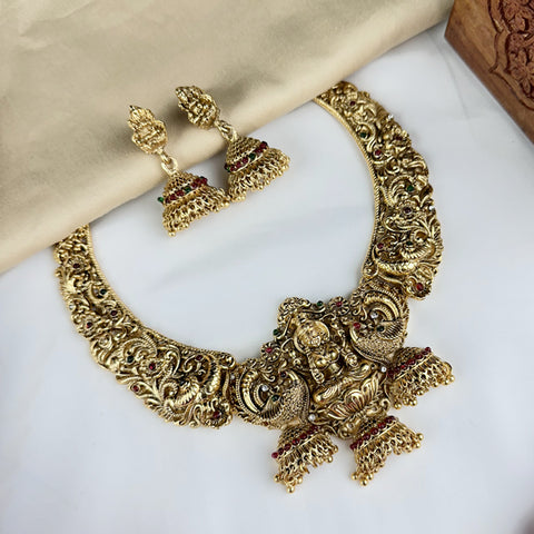Beautiful Gold Plated Designer Necklace JH1746