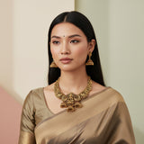Beautiful Gold Plated Designer Necklace JH1746