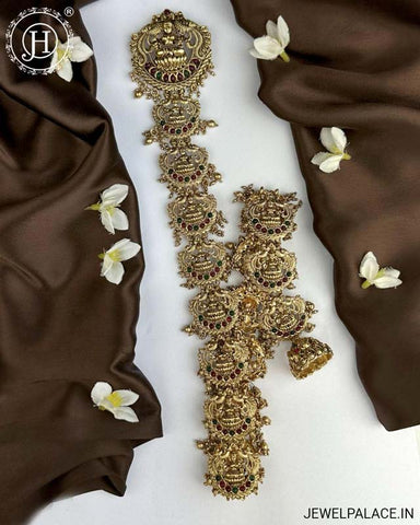 Hair Jadai Billai Brooch South Indian Traditional Bridal Hair Accessories JH1825