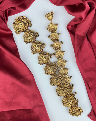 Hair Jadai Billai Brooch South Indian Traditional Bridal Hair Accessories JH1826