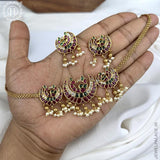 Beautiful AD Premium Quality Necklace JH1955