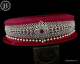 Beautiful Silver Plated With AD Stone Waist Hip Belt Kamarband For Wedding and Party Wear JH2012
