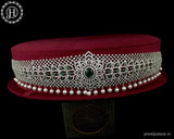 Beautiful Silver Plated With AD Stone Waist Hip Belt Kamarband For Wedding and Party Wear JH2012