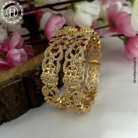 Latest Premium Quality AD Stone Bangles JH2405