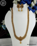 Beautiful Gold Finish Lakshmi Design Haram Set JH4185
