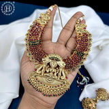 Temple Design Antique Gold Plated Premium Necklace JH3187