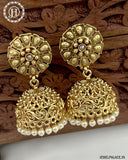 Latest Gold Plated Antique Earrings  JH3361