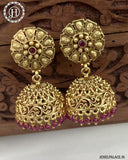 Latest Gold Plated Antique Earrings  JH3361