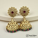 Latest Gold Plated Antique Earrings  JH3363