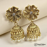 Latest Gold Plated Antique Earrings  JH3383