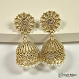 Latest Gold Plated Antique Earrings JH3382