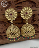 Latest Gold Plated Antique Earrings  JH3382