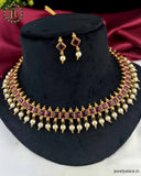 Beautiful Gold Finish Necklace JH3584