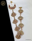Hair Jadai Billai Brooch South Indian Traditional Bridal Hair Accessories JH3606