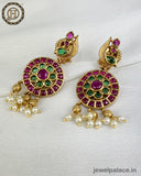 Gold Plated Premium Quality Temple Necklace JH3623