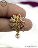 Gold Plated AD Stone Premium Necklace Set JH3628