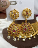 Gold Plated AD Stone Premium Choker Set JH3636