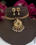 Beautiful Gold Plated Kemp Stone peacock Necklace JH3660