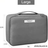 Multipurpose PU Leather Waterproof Zipper Cosmetic Storage JH3672
