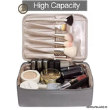 Multipurpose PU Leather Waterproof Zipper Cosmetic Storage JH3672