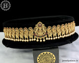 Beautiful Gold Plated Temple Design Vaddanam Kamarpatta Waist Hip Belt JH3678