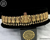 Beautiful Gold Plated Temple Design Vaddanam Kamarpatta Waist Hip Belt JH3680
