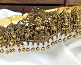 Beautiful Gold Plated Temple Design Vaddanam Hip Belt For Saree JH3703