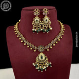Beautiful Gold Plated AD Stone Premium Quality Necklace JH3787
