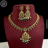 Beautiful Gold Plated AD Stone Premium Quality Necklace JH3787