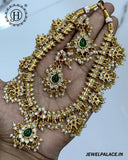 Beautiful Heavy Pearls Work Antique Necklace JH3804