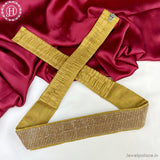 Elegant Art Silk Hip Belt In Aari Work JH3865