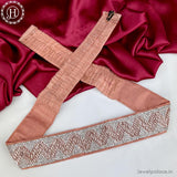 Elegant Art Silk Hip Belt In Aari Work JH3866