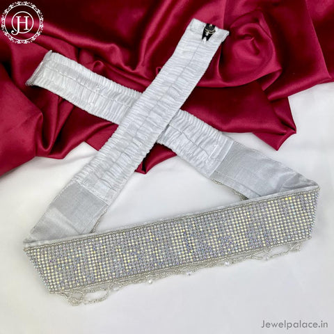 Elegant Art Silk Hip Belt In Aari Work JH3870