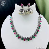 Oxidized German Silver Necklace JH3886