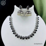 Oxidized German Silver Necklace JH3886