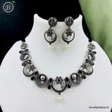 Oxidized German Silver Necklace JH3889