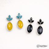 Oxidised Studs Earrings JH3907