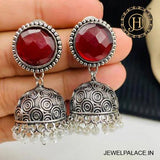 Oxidised Jhumka Earrings JH3909