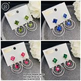 Oxidised Chandbali Earrings JH3914